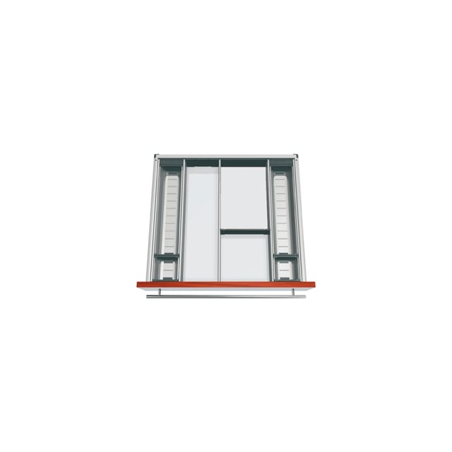 Orga-besteckeinsatz Facheinteilungs-set Kb 600mm, Nl 550mm, Grau - Blum