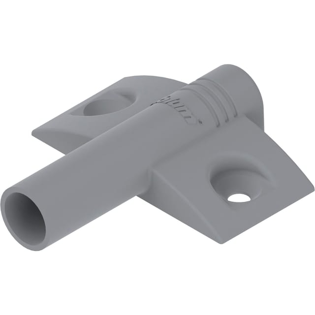 Otion Kreuzadapterplatte, Schrauben, Kunststoff Platingrau Ral 7036 - Blum