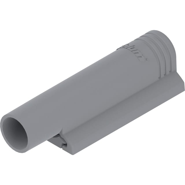 Blum - Otion Adapterplatte Gerade, Schrauben, Kunststoff Platingrau Ral 7036