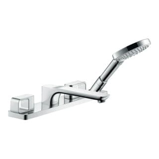 Axor Urquiola 4-loch Fliesenrandarmatur, Ausladung - Hansgrohe