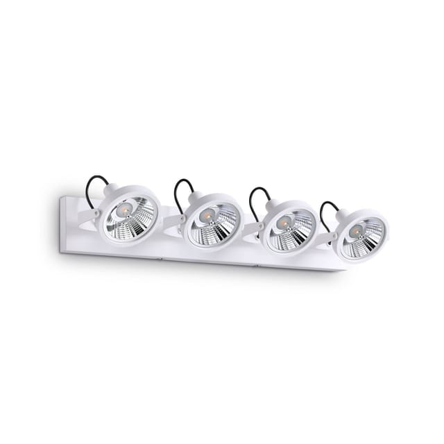 Ideal Lux - Glim - 4 Licht Deckenleuchte Weiß