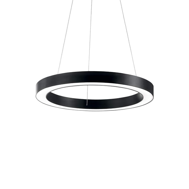 Oracle - Integrierter Led Medium Deckenanhänger Schwarz 3000k - Ideal Lux