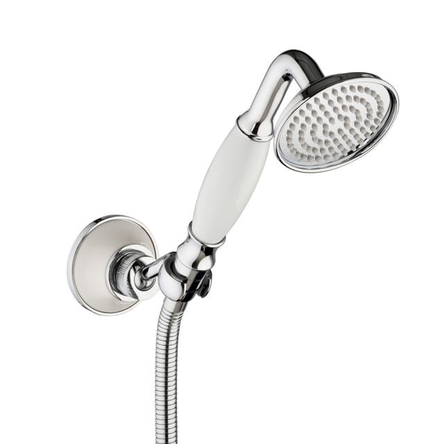 Paulgurkes - Retro Handbrausenset Nostalgie Handbrause Brausehalter Duschschlauch