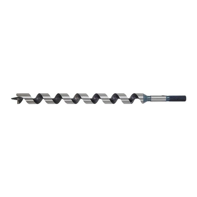 Schlangenbohrer Holz Schaft Ø 12mm Sechskant Holzbohrer 650x30mm - Fisch