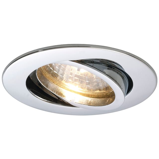 Molto Luce - Deckeneinbauleuchte Rund H 230 V, Max. 50 Watt, Ø 88 Mm, Verchromt