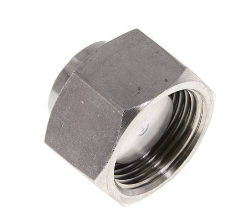 Endkappe G3/4'' Edelstahl mit Außensechskant 60° Konus 175bar (2458.75psi) Hydraulisch