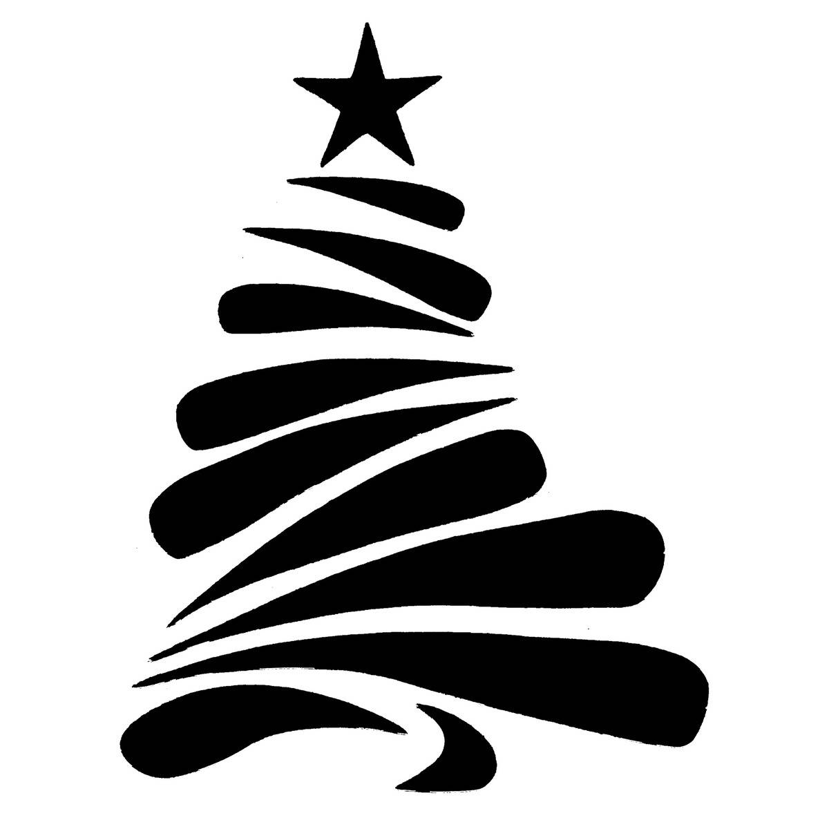 2er-set Weihnachtsschablonen, 18 X 25 Cm -