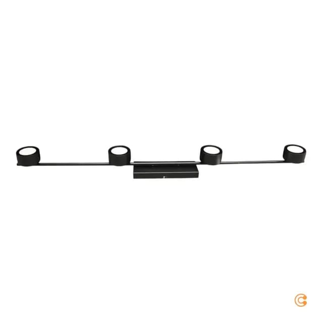 [gebraucht] B-ware Nordlux Deckenleuchte Lampe Clyde Led Vierflammig Dimmbar Schwarz
