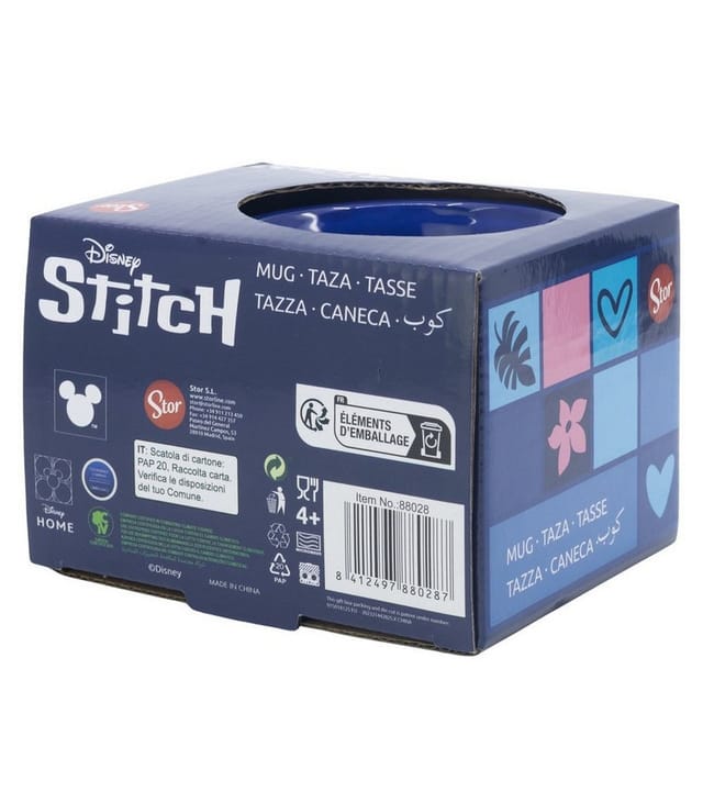 Disney Stitch – Keramiktasse In Einer Geschenkbox Aus Der Stitch & Angel Kollektion, 355 Ml