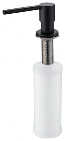 Seifenspender Schwarz Matt