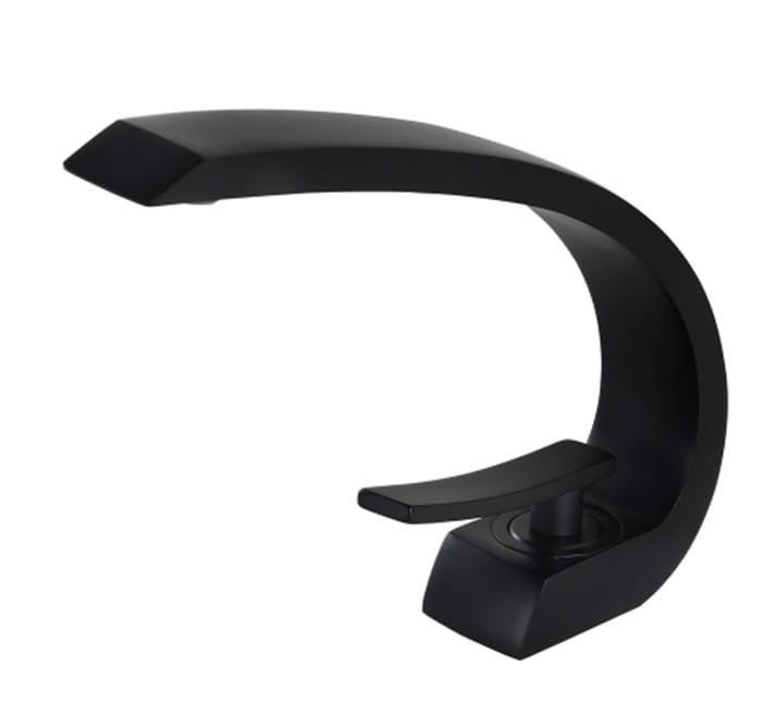 Waschtischarmatur Mattschwarz 19 Cm