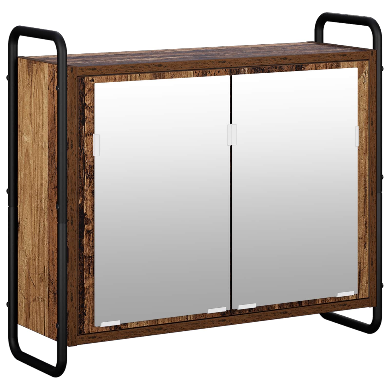 Hängender Badezimmerschrank Altholz 64 X 20 X 56,5 Cm Vidaxl