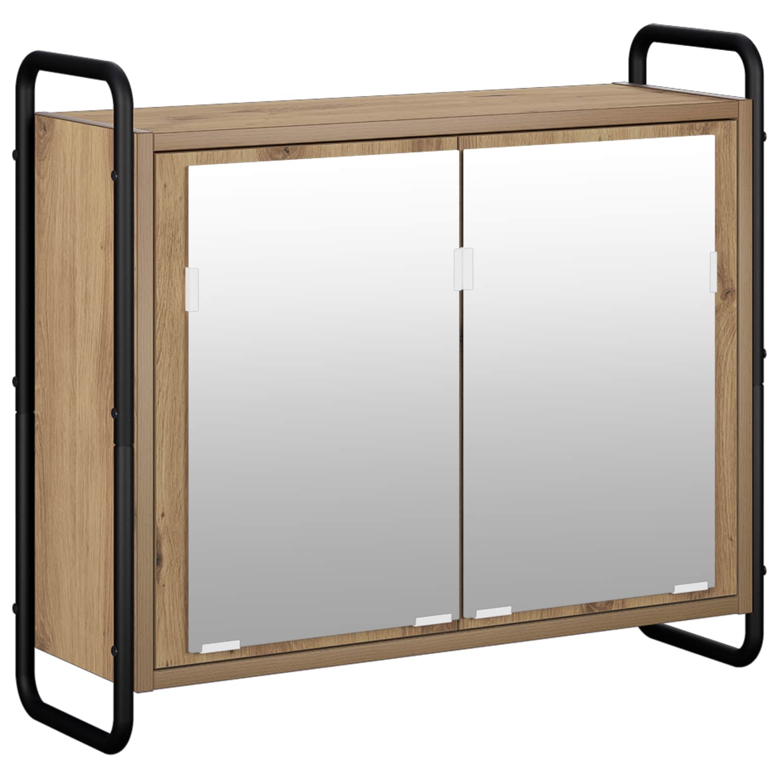 Hängender Badezimmerschrank Artisan-eiche 64 X 20 X 56,5 Cm Vidaxl
