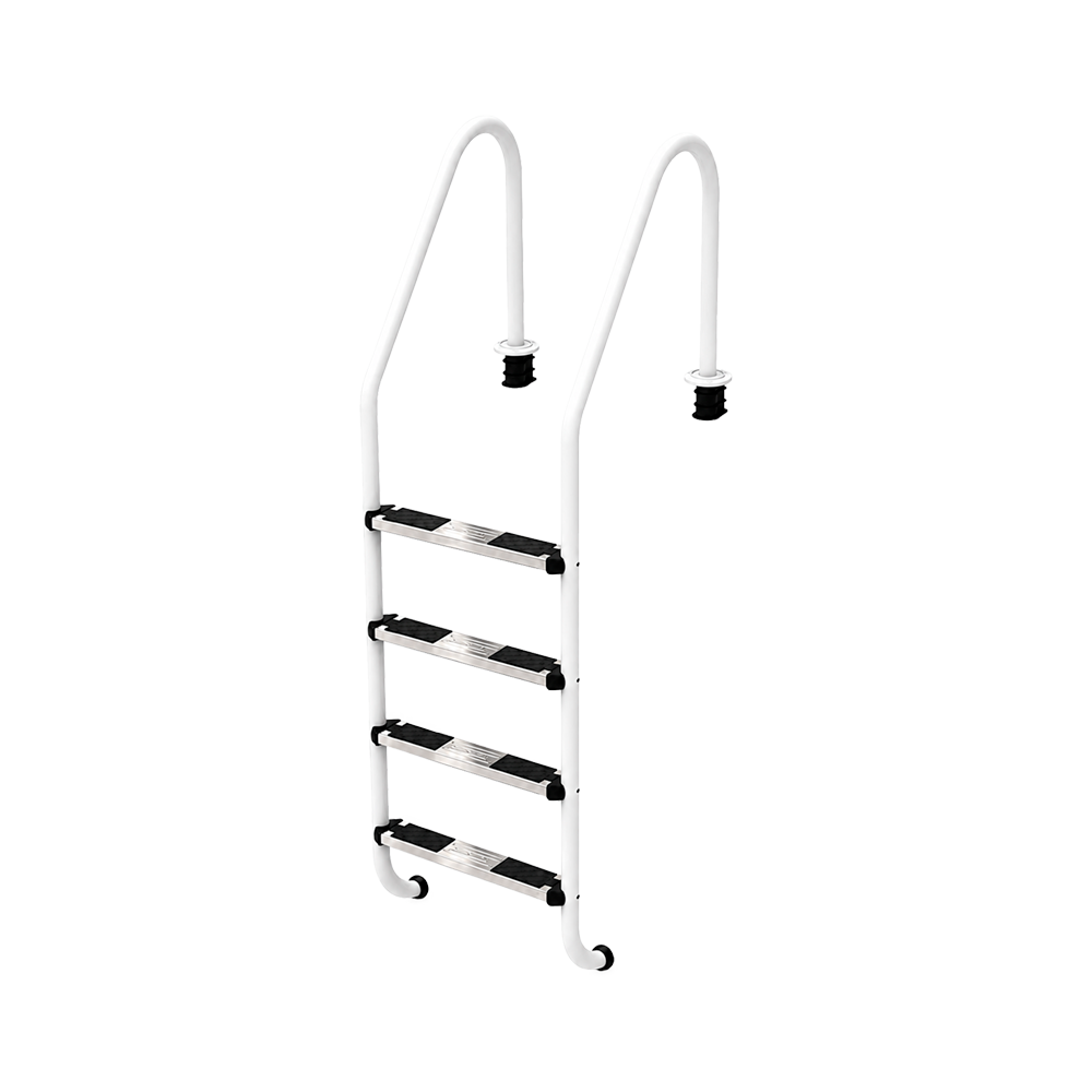 Astralpool Plascoat Schwimmbadleiter Mit 4 Weißen Stufen Für Salzwasserpools – 76162