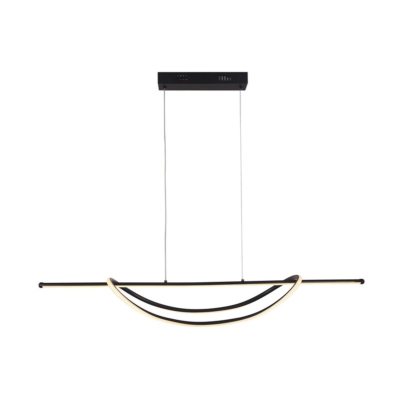 [gebraucht] B-ware Milagro Lighting Hängeleuchte Pendelleuchte Led Lampe Schwarz Metall Ambar