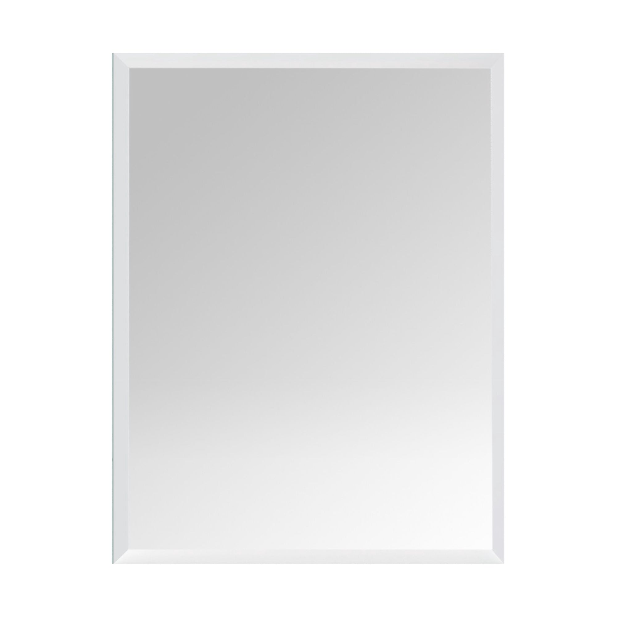 Rahmenloser, Abgeschrägter Wandspiegel, 40 X 50 Cm, Glas