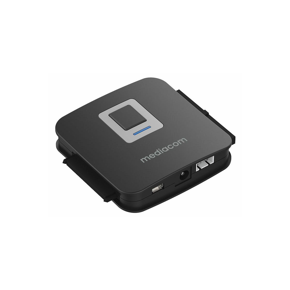 Mediacom Md-s403 Speicherlaufwerksgehäuse Hdd-gehäuse Schwarz 2.5/3.5