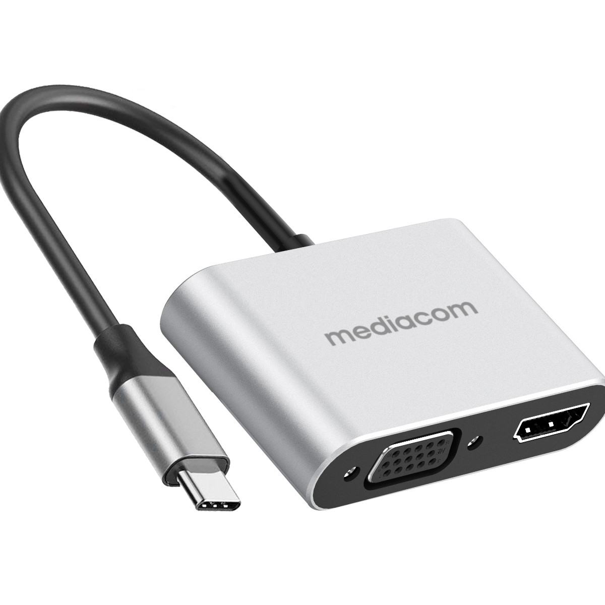 Mediacom Md-c308 Usb-grafikadapter Silber