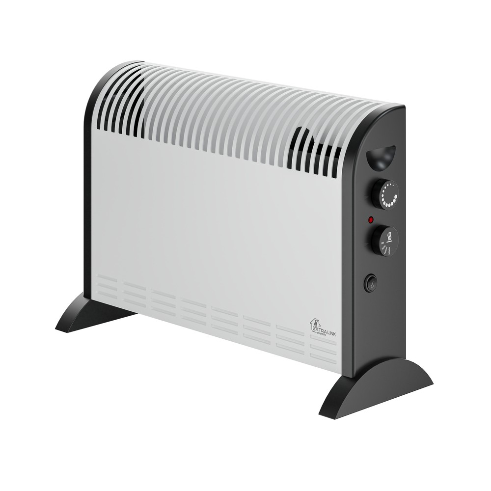 Extralink Ex.30318 Elektroheizgerät Indoor Schwarz, White 2000 W Konvektor