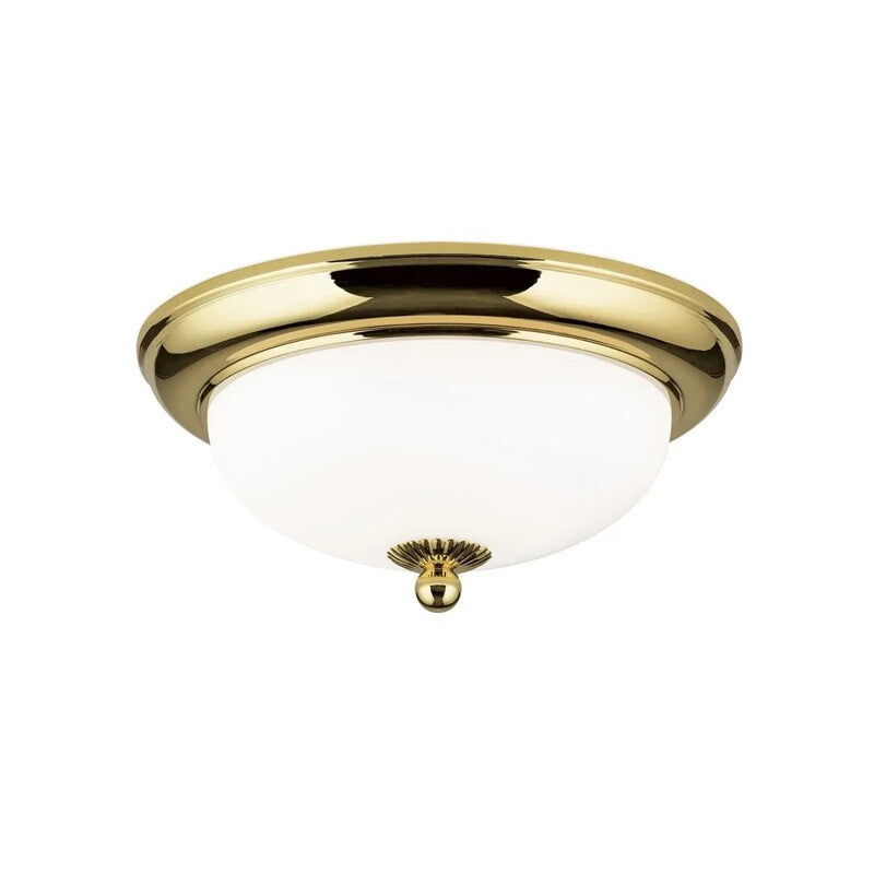 [gebraucht] B-ware Orion Deckenleuchte Deckenlampe Empira Leuchte Gold Innenbeleuchtung Rund Glas