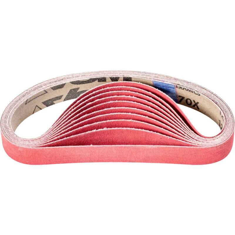 [gebraucht] B-ware Pferd Tools Schleifband Band Metallbearbeitung 120 480mm X 25mm 20 Stück