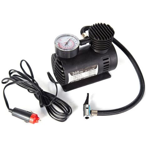 Gonfleur,voiture Mini Elektrische Gondelpumpe Tragbare Pneumatische Gonfleur Mit 300 Psi Autokompressorpumpe Für Auto-motorrad-basketball