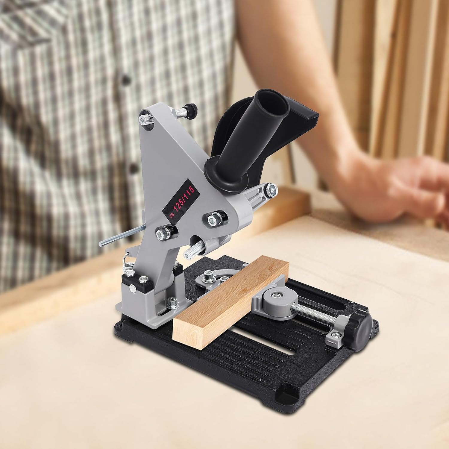 Winkelschleifer Halterung, Poliermaschine Umrüstschneidemaschine Tischkreissäge Desktop Winkelschleifmaschine Ständer Für Typ 100 Winkelschleifer