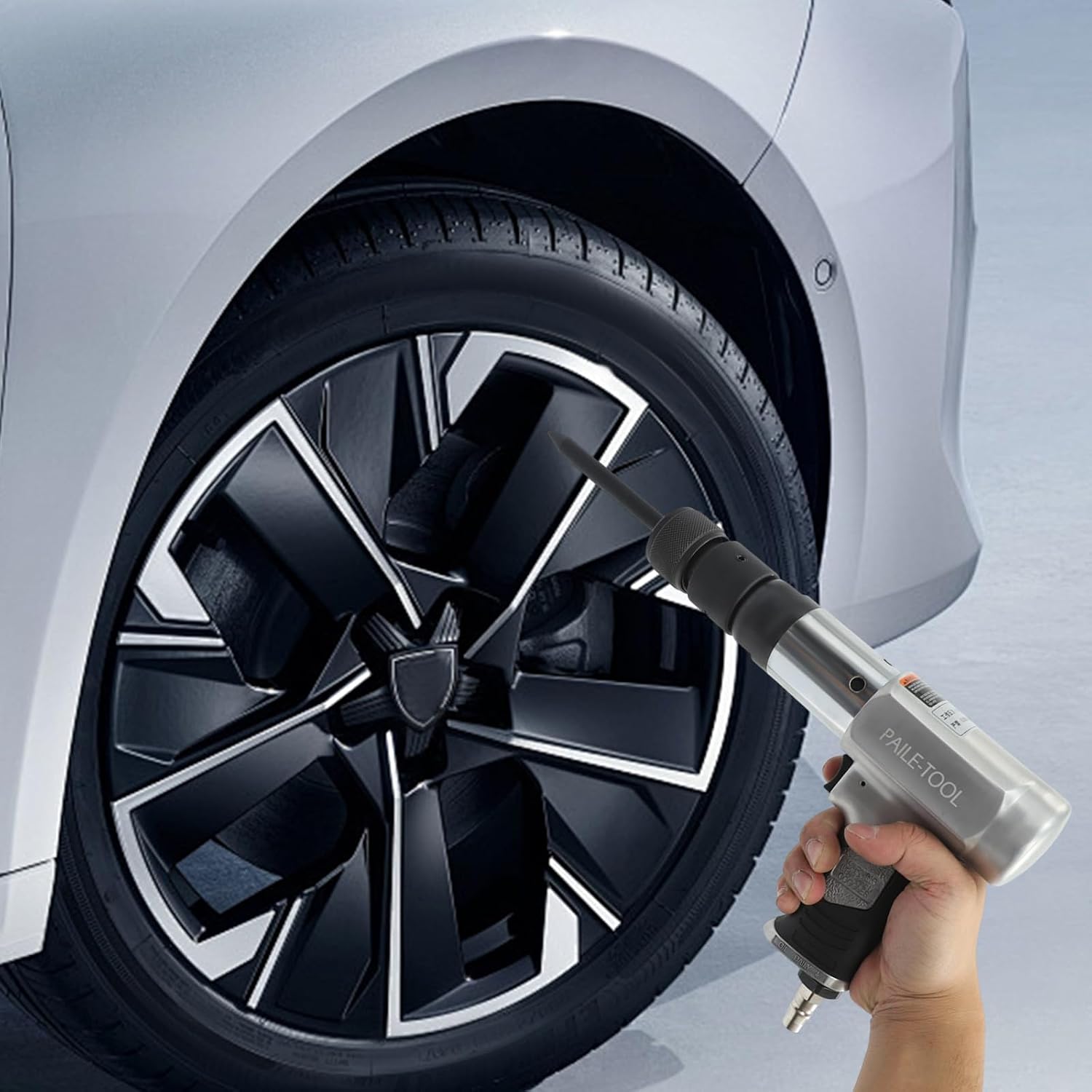 Druckluft Meißelhammer Satz, Druckluftmeißel Set Air Hammer Kit, Drucklufthammer Kit Für Automobilwartung