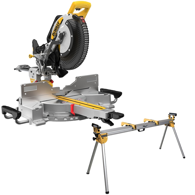 Dewalt Akku Kappsäge Dcs782n-xj 18v 305 Mm Untergestell De7023-xj