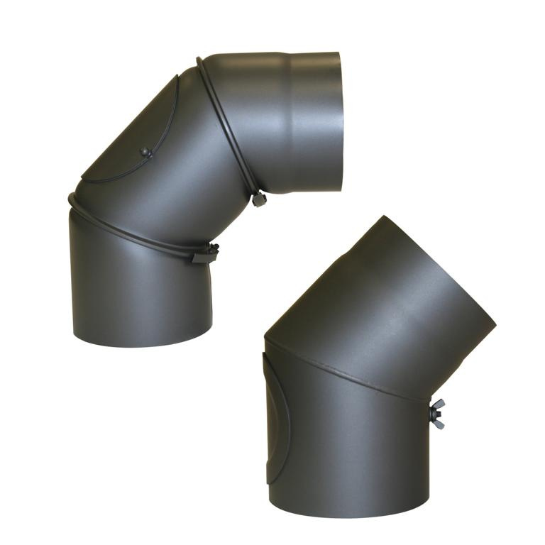 Bogen 45 Grad Senotherm Gussgr 2 Mm Mit Tür 150 Mm
