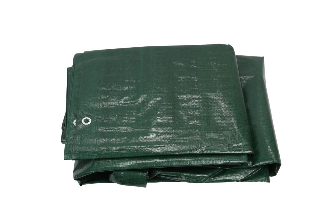 Gewebeplane Mit Ösen Comfort 4x5 M, Qualität 180g/m2, Grün