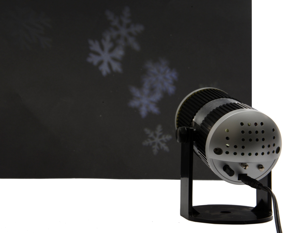 Led Schneeflockenprojektor Inn 9.5 X 12.5 X 10.5 Cm,kaltweiss