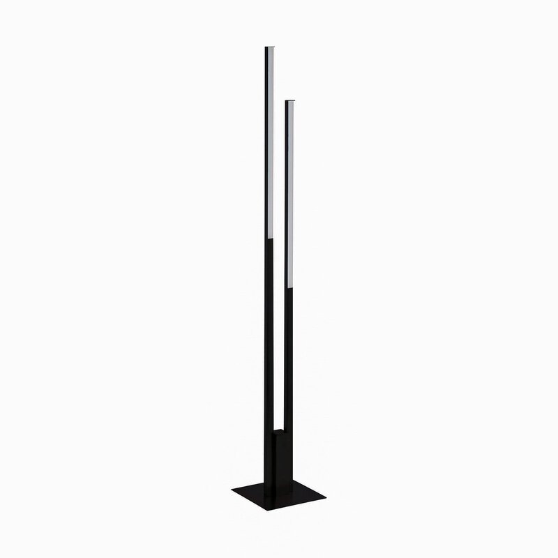 [neuwertig] B-ware Eglo Stehleuchte Stehlampe Led Connect Fraioli Z Schwarz Aluminium Kunststoff