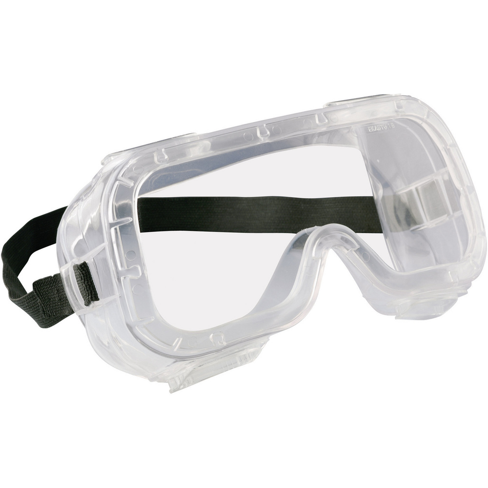 Ekastu 277 381 Vollsichtbrille Schwarz En 166-1 Din 166-1