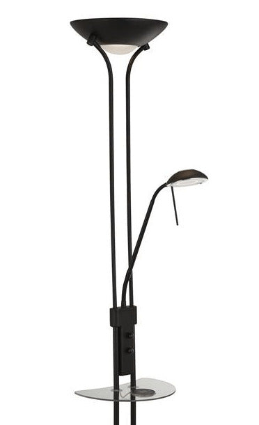 [neuwertig] B-ware Searchlight Electric Led-stehleuchte Mother & Child Schwarz Leselampe Lampe Spot