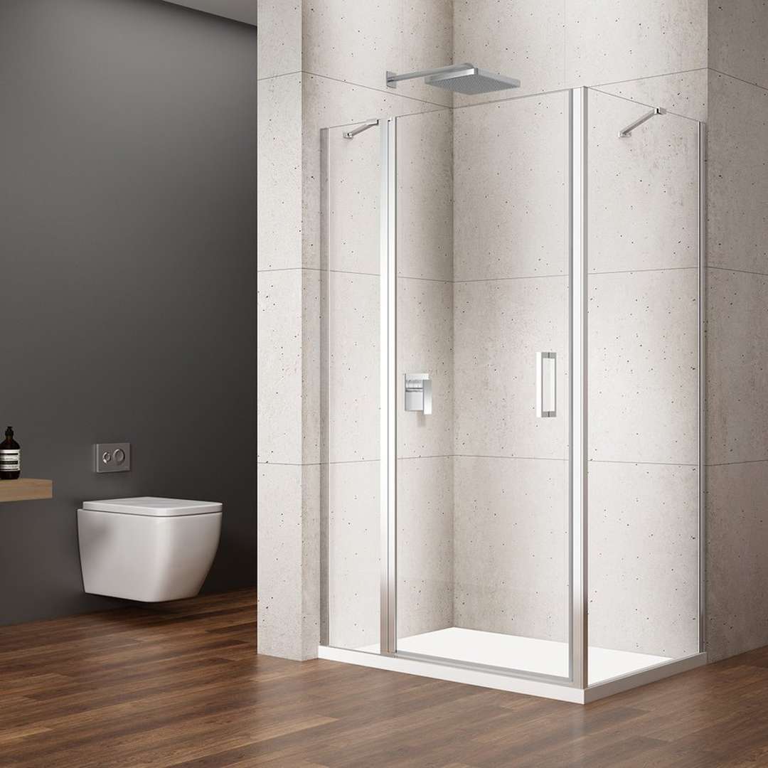 Gelco Loro - Duschkabine 120x100 Cm, Klarglas/chrom Gn4612-01