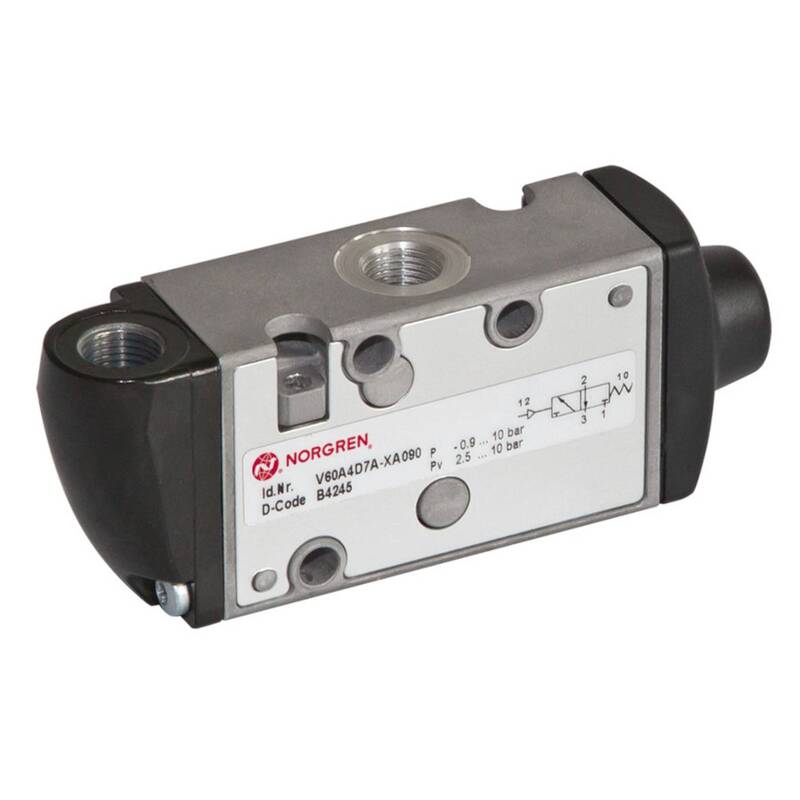 [neuwertig] B-ware Imi Norgren Ventil Wegeventil Steuerung Pneumatik Mono Aluminiumdruckguss G1/4