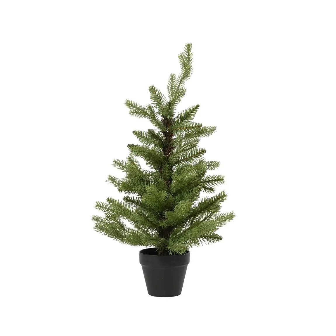 Mini Weihnachtsbaum Allison Grün Mit Topf 30 × 45 Cm