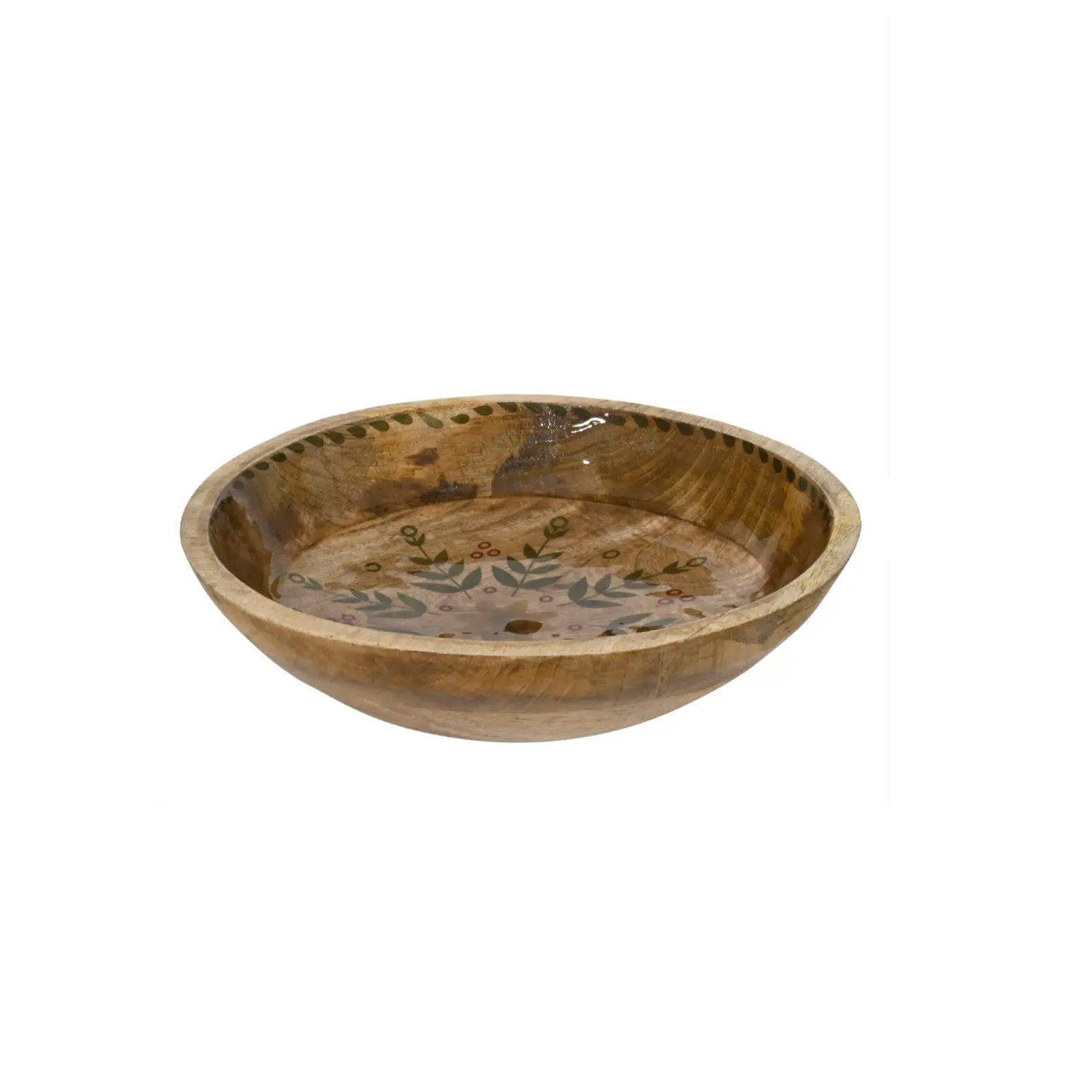 Mango-holzschale Ø25 × H6,5 Cm