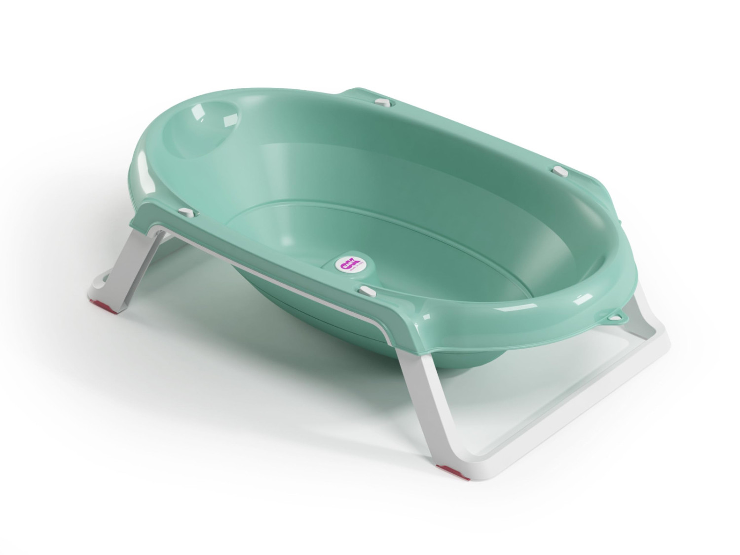Okbaby Onda Slim - Zusammenklappbare Badewanne Für Neugeborene 0-12 Monate - Blau