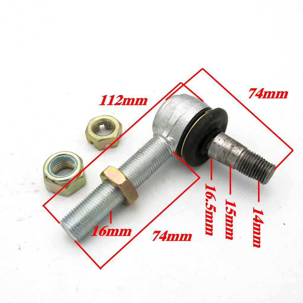 Atv-kipphebel-kugelgelenk 14 Mm Lenkkugelgelenk Spurstangenzubehör