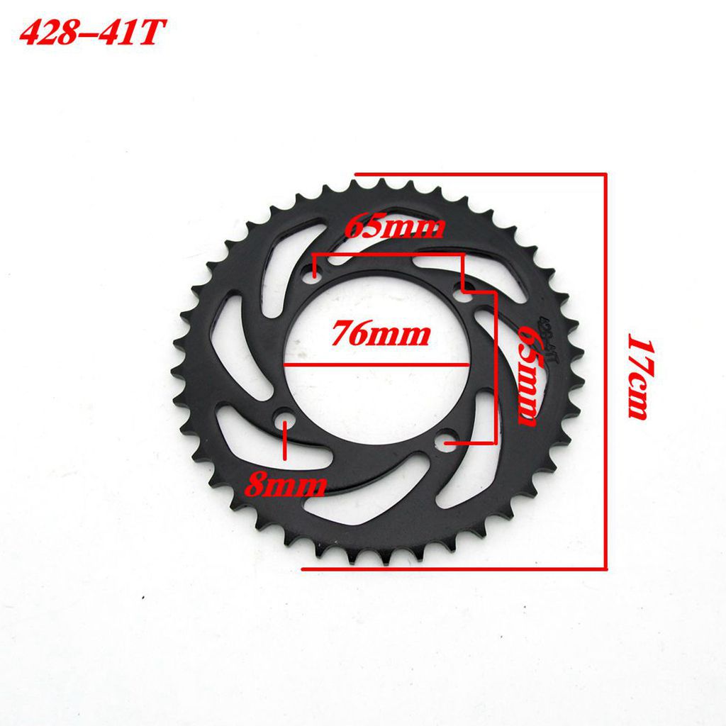 Es Sind Große Mengen An Cnc-gefrästen Motorradritzeln (428-41t, 76mm Innendurchmesser) Erhältlich.