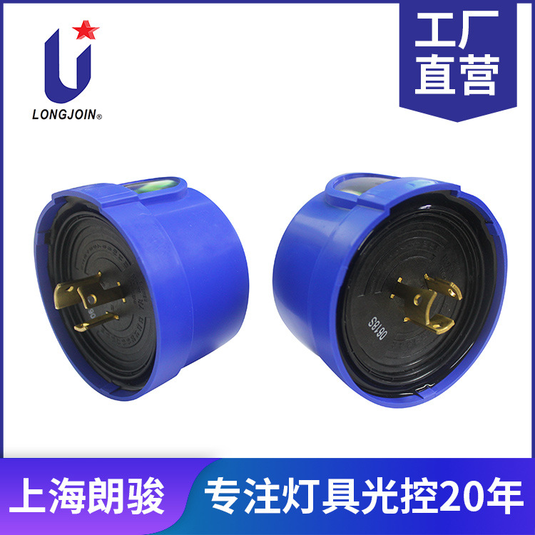 Lichtsteuerungsschalter Jl-205c Der Marke Zhejiang Langjun Für Außenbeleuchtung Mit Integriertem Blitzschutz Mov