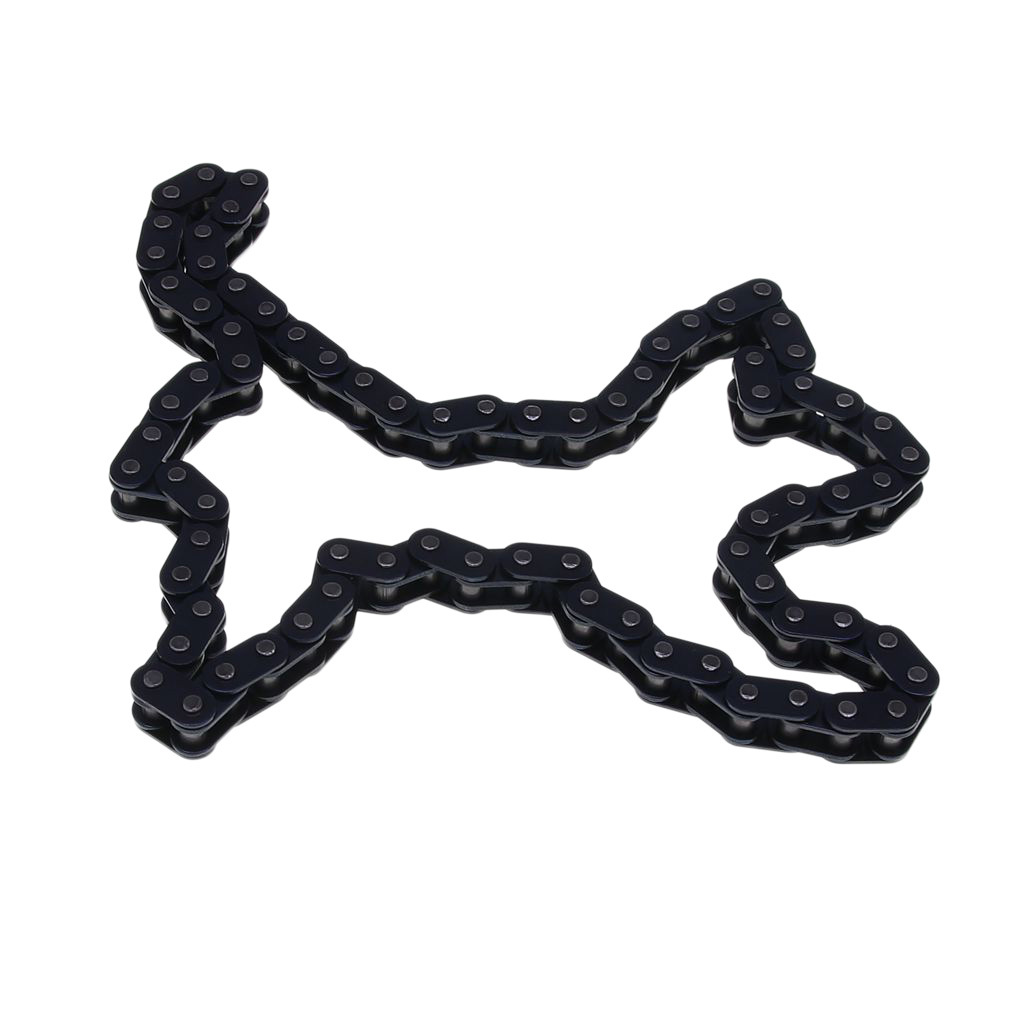 Motorrad-kette T8f-76 Mit Kettenblatt, Gesamtlänge 30,5 Cm. Antriebskette, Kettenblatt Und Kette.