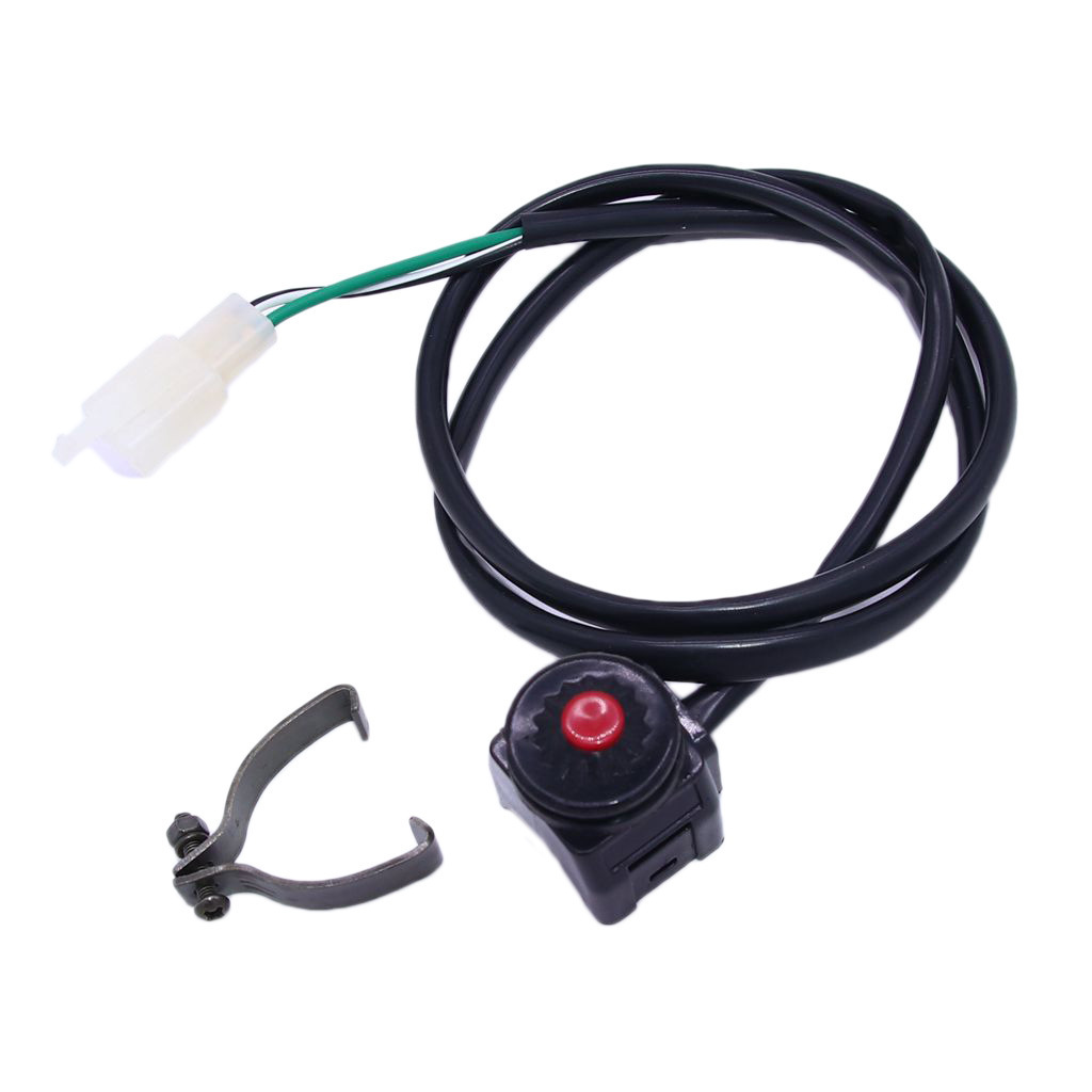 Motorrad-start-/stoppschalter, Roter Knopf, Warnblinkanlage, Lenker, Zubehör Für 49-cm³-minisportwagen, Kupplung