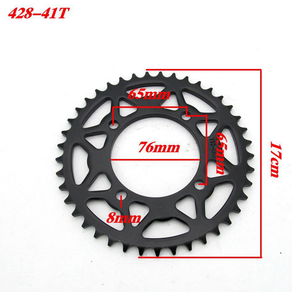 Motorradritzel 428-41t 76mm Innendurchmesser Antriebsritzel Direktverkauf