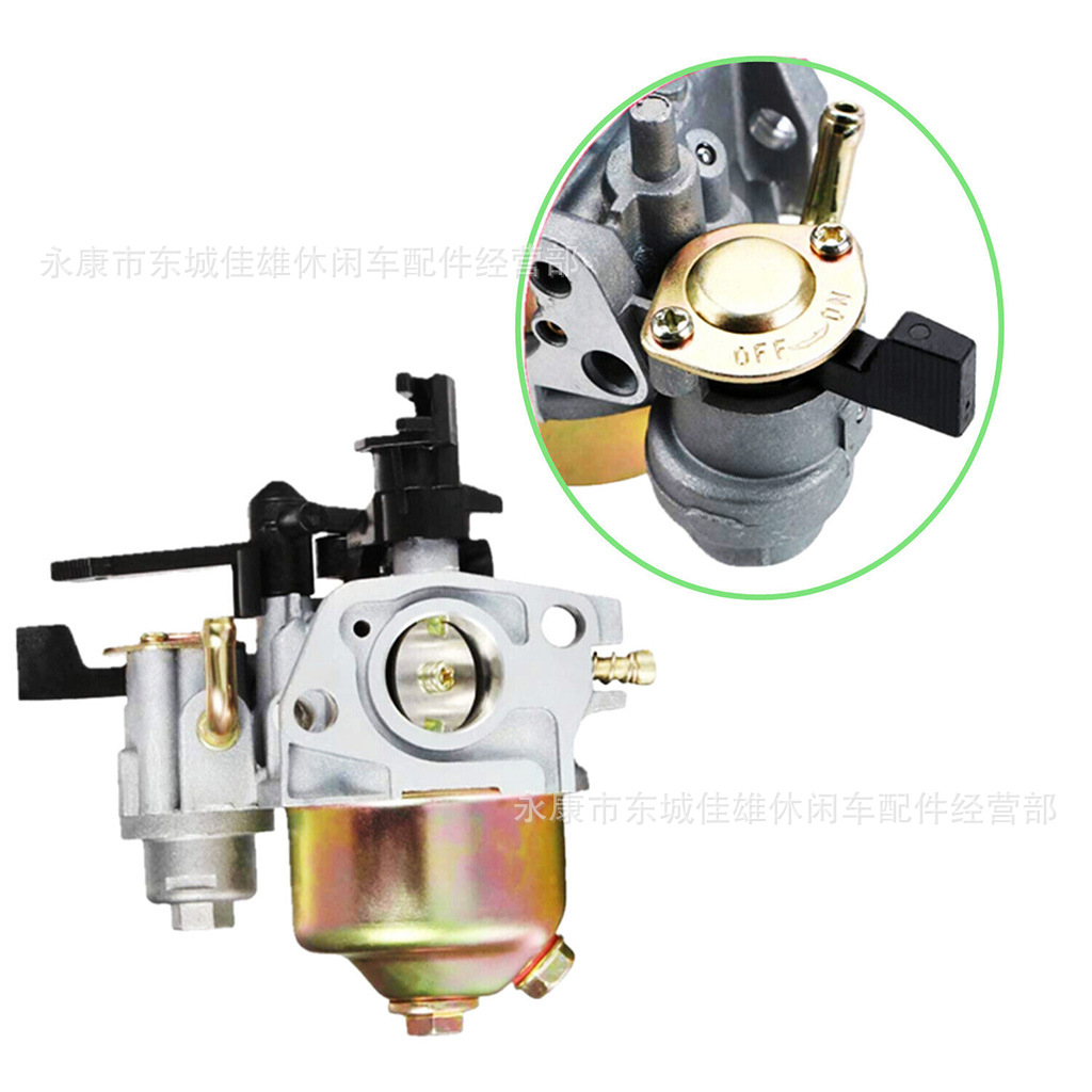 Ölmotor-wasserpumpenteile 168 170f Vergaser Benzin-minifräse Motorgleitschaufel Gx160 170 Vergaser