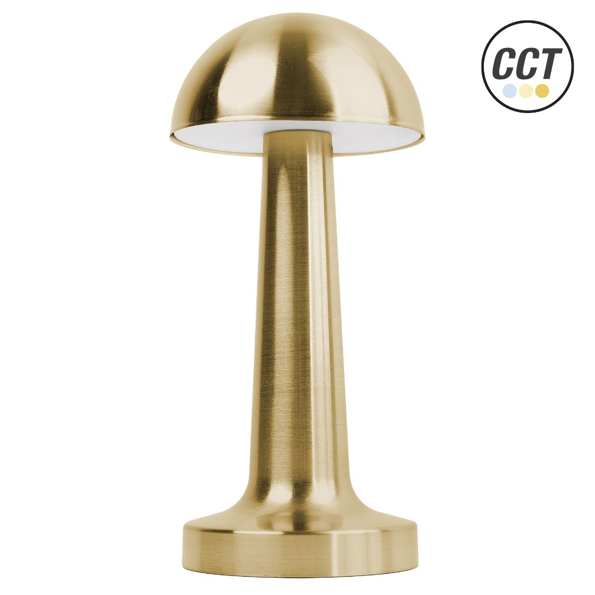 Aufladbare, Höhenverstellbare Runde Lampe Gold Cct Modell Vendrell