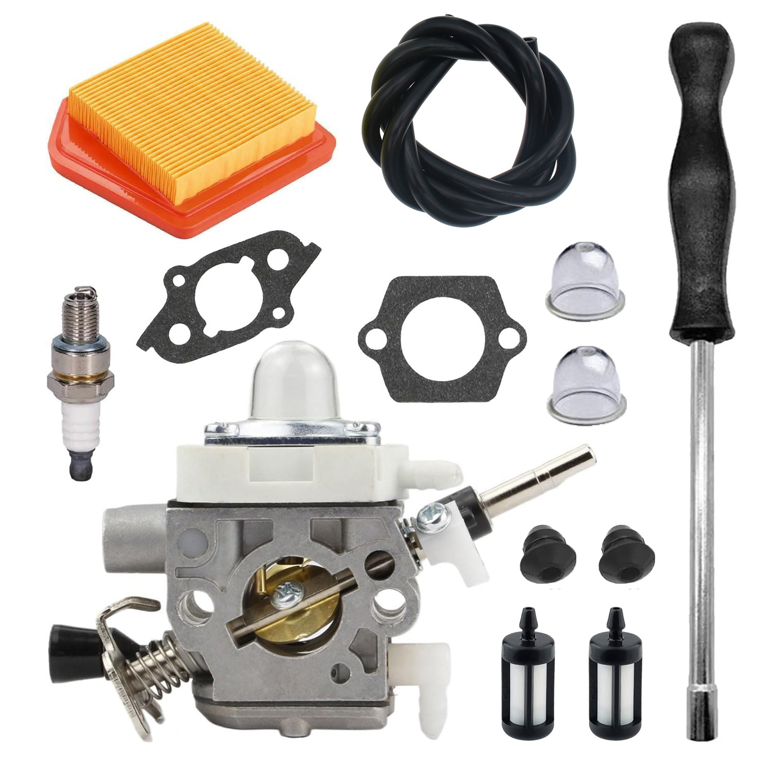 Vergaser Fs240 Fs260 4147-120-0625, Kompatibel Mit Stihl Fs360c Fs410c Zubehör