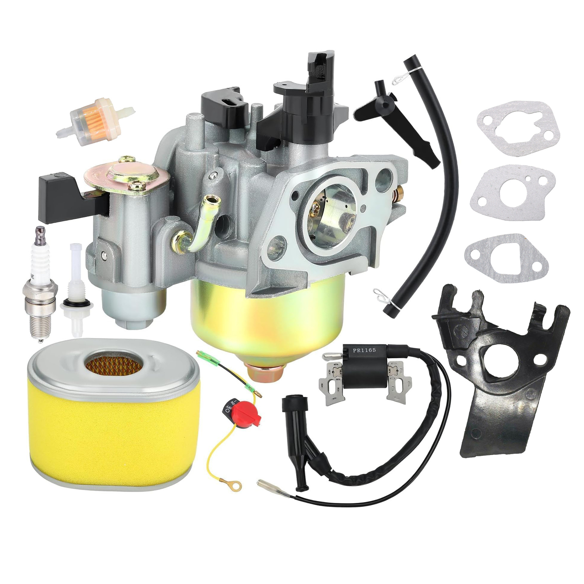 Vergaser Kompatibel Mit Gx160, Gx200, Gx120, 5,5 Ps, 6,5 Ps, 16100-zh8-w51, Zh8-w61